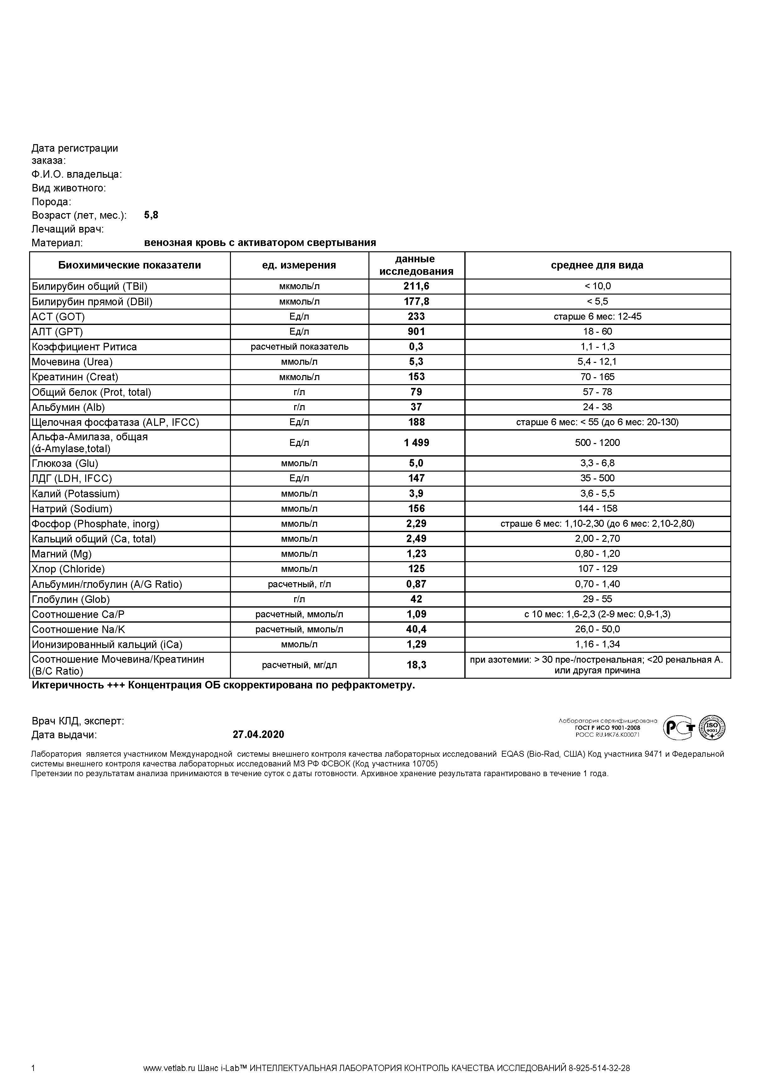 Алт 56 прямой билирубин 5,5